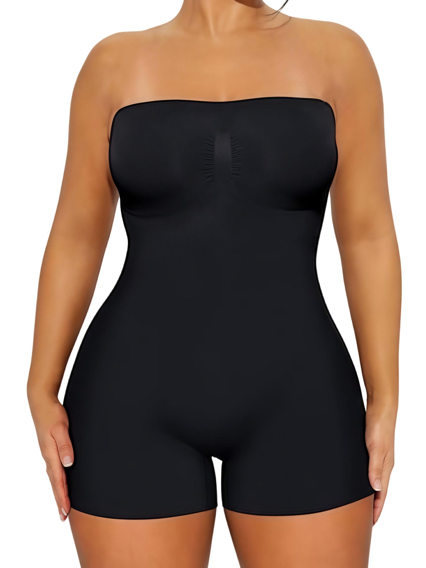 Bodysuit For Plus Size Women Tummy Control Shapewear Seamless Butt Lifter Thigh Slimmer Body Shaper
