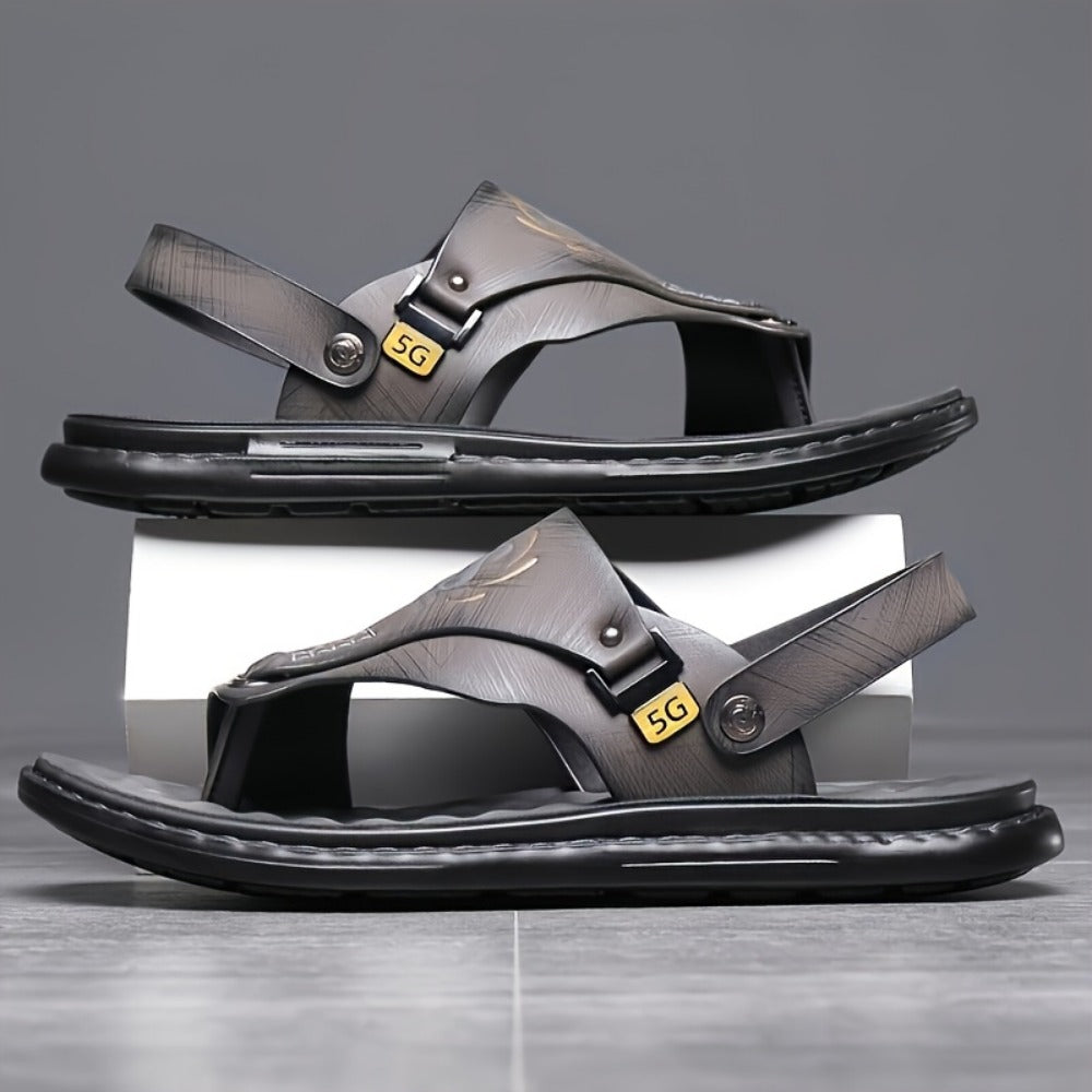 Men's Slippers - Platform Sole for Beach & Water 833765