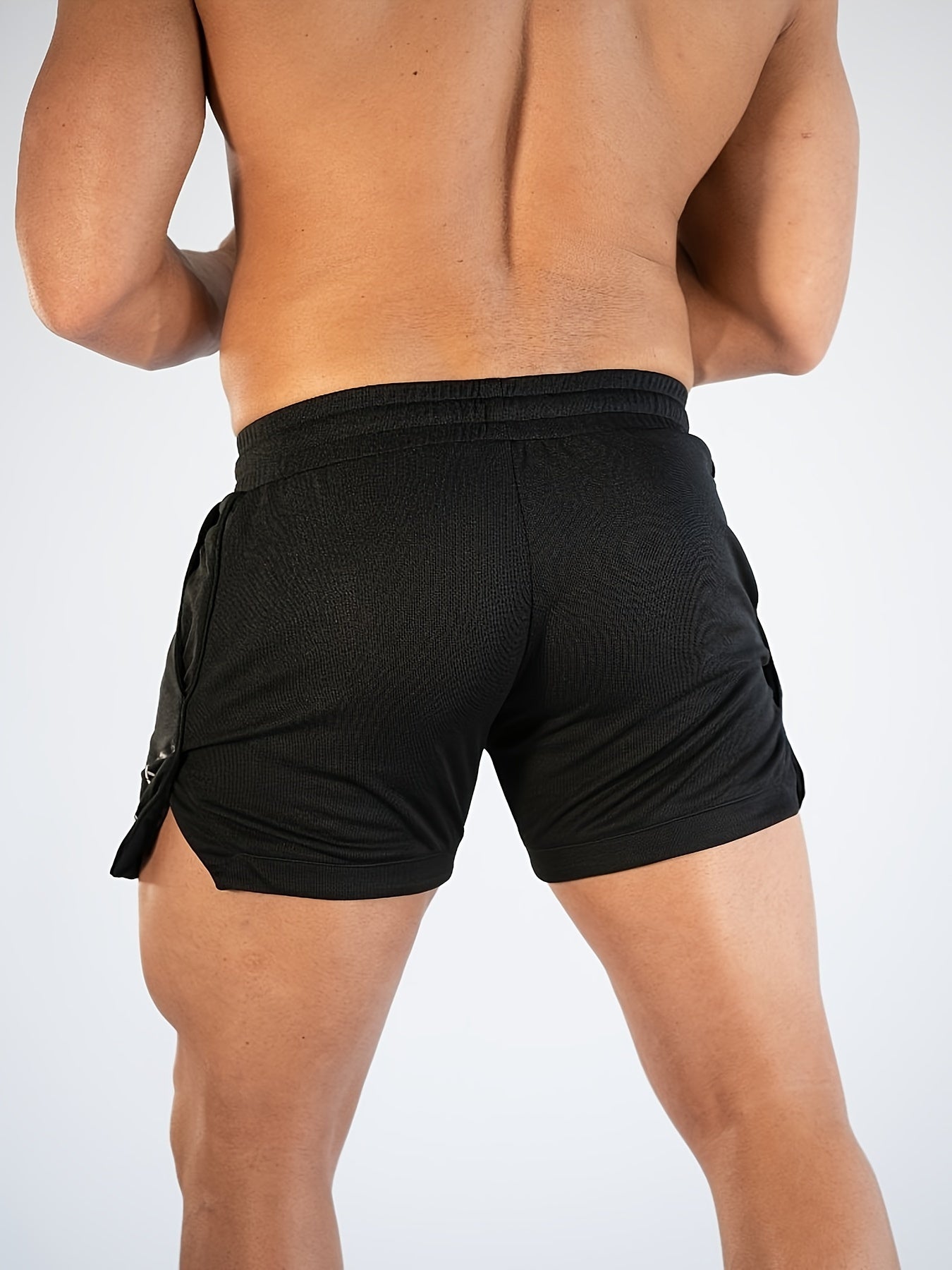 Men's Gym Workout Shorts Running Lightweight Athletic Short Pants Bodybuilding Training