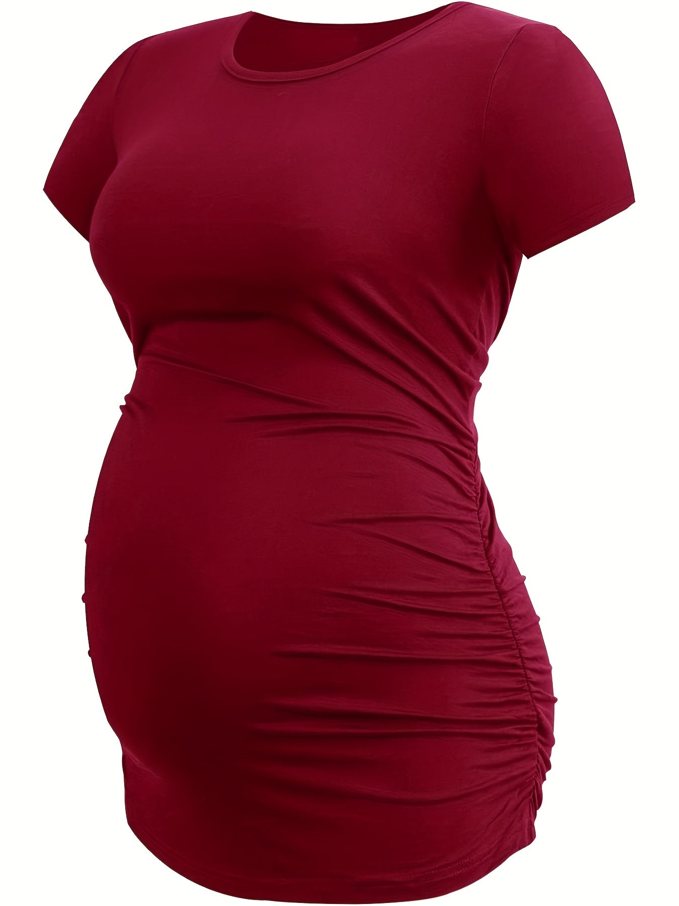 Set of 4 Short Sleeve Maternity Tops for Expecting Mothers
