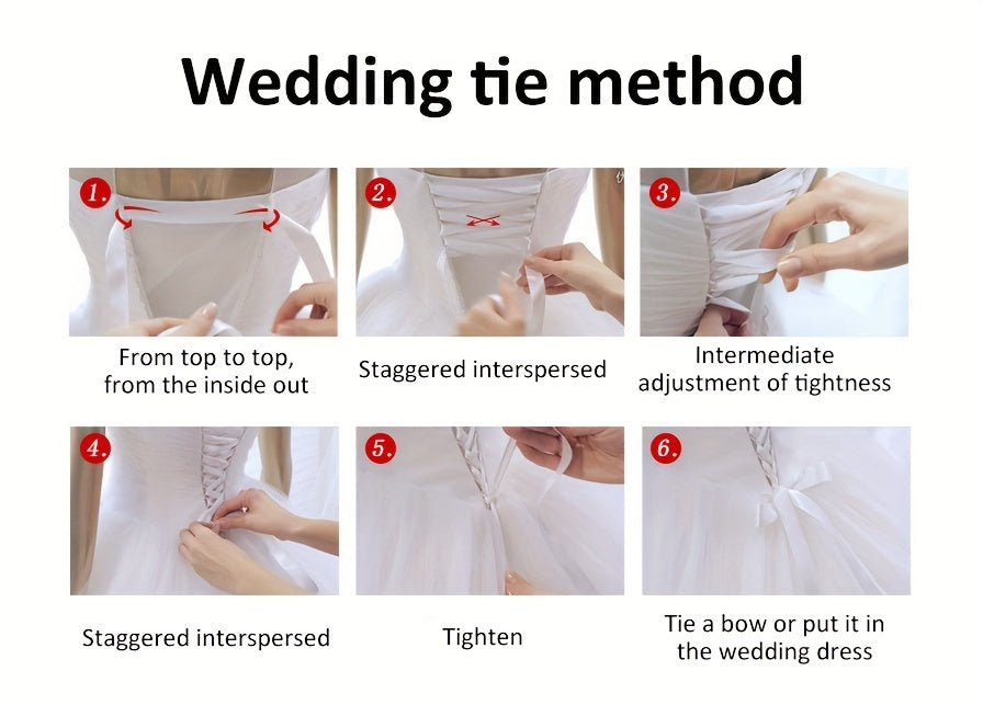 Women's Light Luxury Off-Shoulder Wedding Dress, Elegant Party Wear with Luxurious Lace Embroidery, Graceful and for Wedding Parties