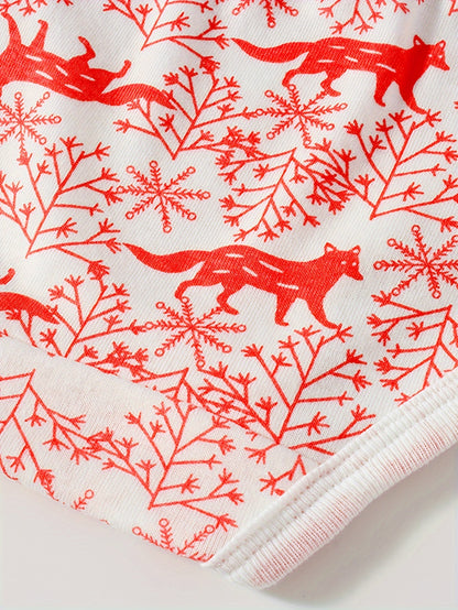 A Dozen Sets of Soft And Airy Girls' Underwear Featuring Designs Like Dolphins, Unicorns, Dancing Girls, Foxes, Balloons, Castles, Stripes, Flowers, Pegasus, And More, Perfect for Both Kids And Children