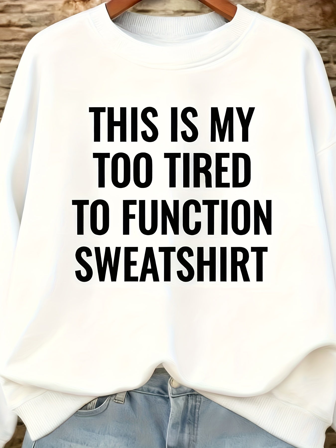 Women's Crew Neck Casual Sweatshirt