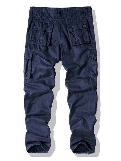 Men's Khaki 6-pocket Casual Pants
