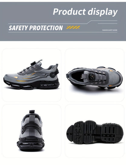 Unisex Work & Safety Shoes - Crush Resistant & Slip-On 610149