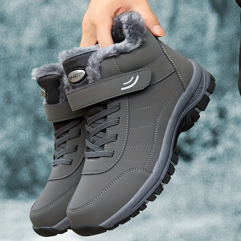 Women's Snow Boots - Warm Faux Fur Lined, High Quality Ankle Booties for Winter Outdoor Sports, Casual Walking Travel Shoes with Round Toe, Microfiber Upper, Fabric Lining, TPR Sole, And EVA Insole - for Women - Suitable for Winter