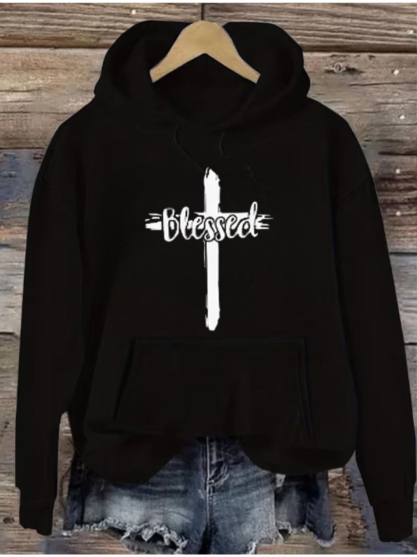 women's hoodie Sweater - Holiday Party Outfit - Soft Everyday Fall Tops - Machine Washable Casual Pullover sweatshirt