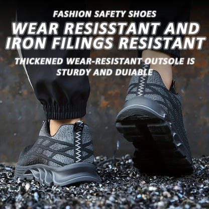 Men's Work & Safety Shoes - Breathable Mesh Lightweight for Everyday Wear 872293