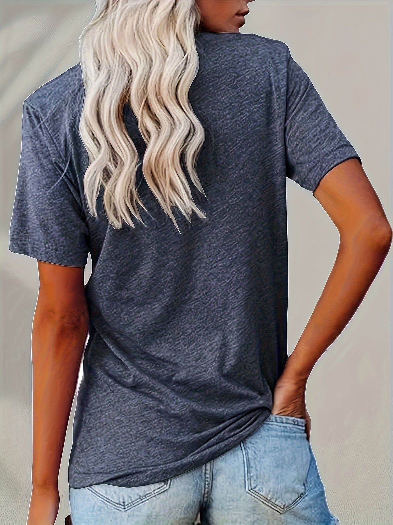 Women's Funny "Blended Adult Is a Scam" T-Shirt - Retro Humorous Slogan Short Sleeve Round Neck Blouse Suitable for Her Gift, Casual Statement Top for Daily Wear & Humor Apparel, Machine Washable Comfortable Everyday Outfits
