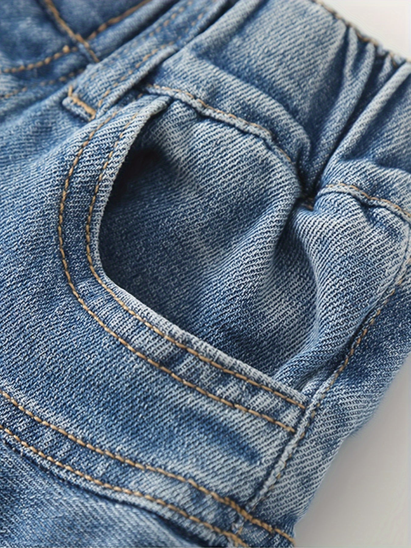 Trendy Layered Denim Skirt with Pocket for Girls, Comfortable Summer Skirt, K-Pop Style