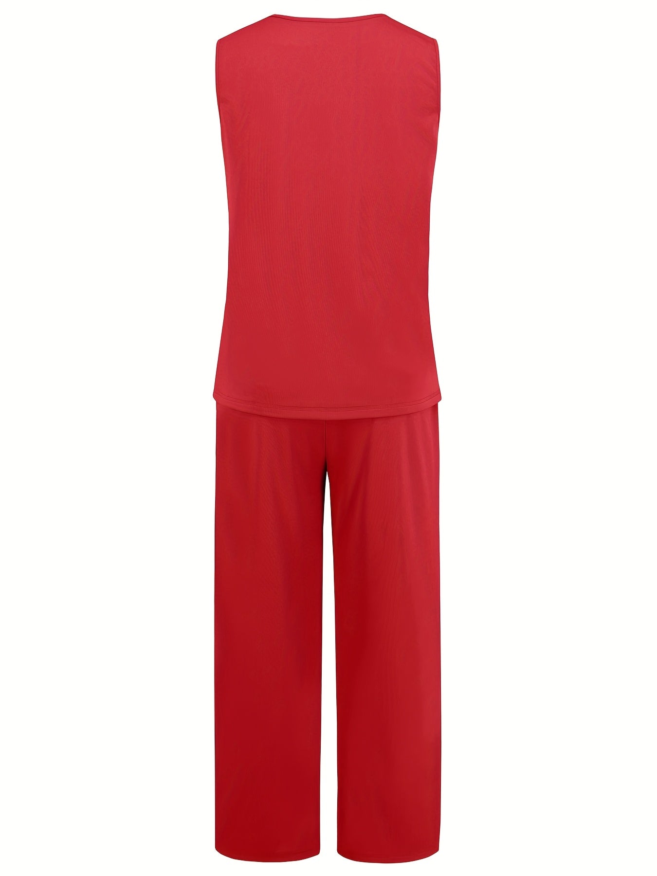 ZAFUL Women's Casual Business Long Sleeve Cardigan, V-Neck Vest Top, Straight Leg Trousers, Fashion Commuter Three-Piece Suit