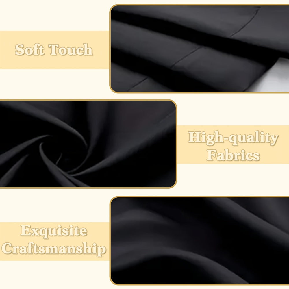 Blackout Curtain Panels - Thermal Lining and Grommet Top