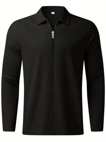Men's Autumn And Winter Jackets, Slim Fit Cardigans with Collars, Men's Jackets, Casual Style, Suitable for Outdoor Travel