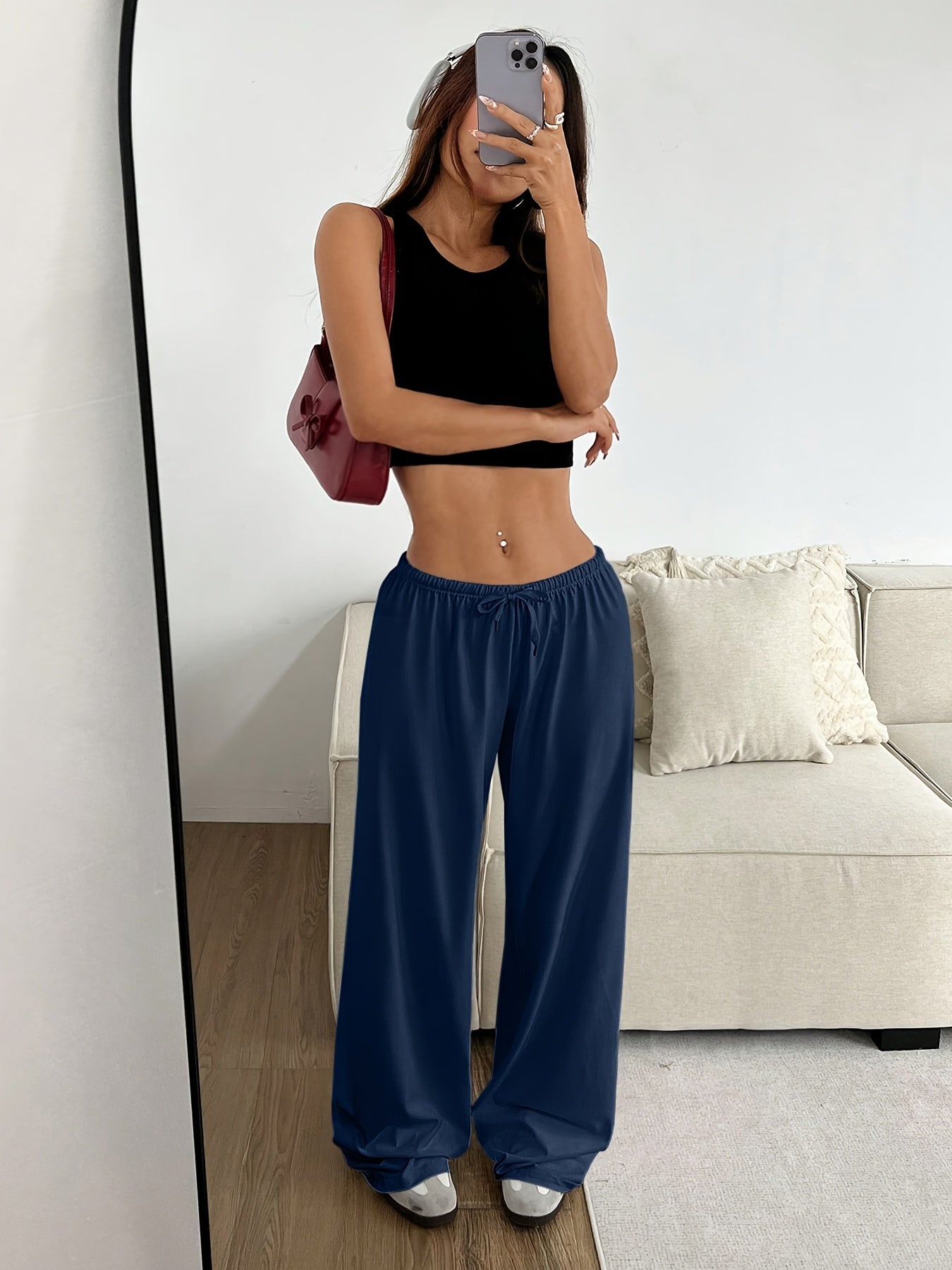 Simple, Soft And Comfortable Sweatpants, Loose Pants, New Must-haves