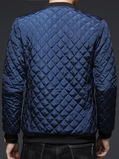 2025 Casual Men Graphic Printed Zipper Pockets Spring Autumn Rave Jacket for Traveling Back to School Casual Jacket, Suitable for Autumn AND Winter Valentine's Day Gifts