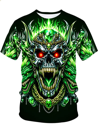 Men's Multicolor Printed Graphic T-Shirt - product view 37