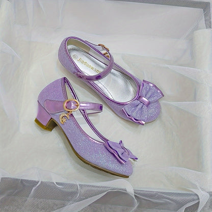 Girls Dress Mary Jane Ballet Flats Low Heels Princess Shoes