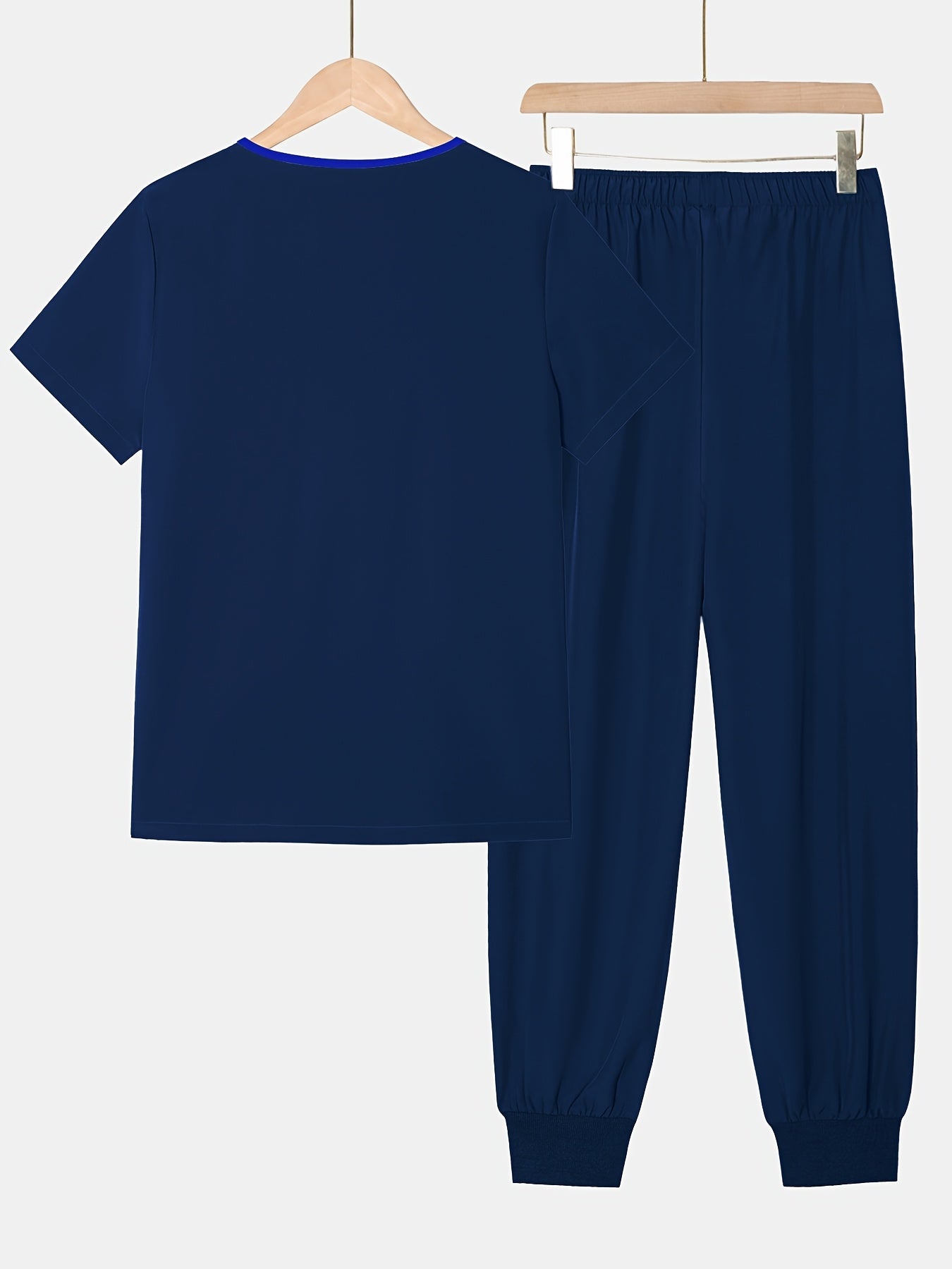 2pcs Set Of Top And Pants, Women's V-neck Frosted Breathable Pocket S Uniform, Brushed Hand Clothes, Work Clothes, Hand Washing Clothes, Pocket Clothes, Leg Binding Pants Set