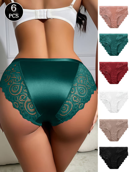 Women's Mixed colors Floral Underwear - product view 7