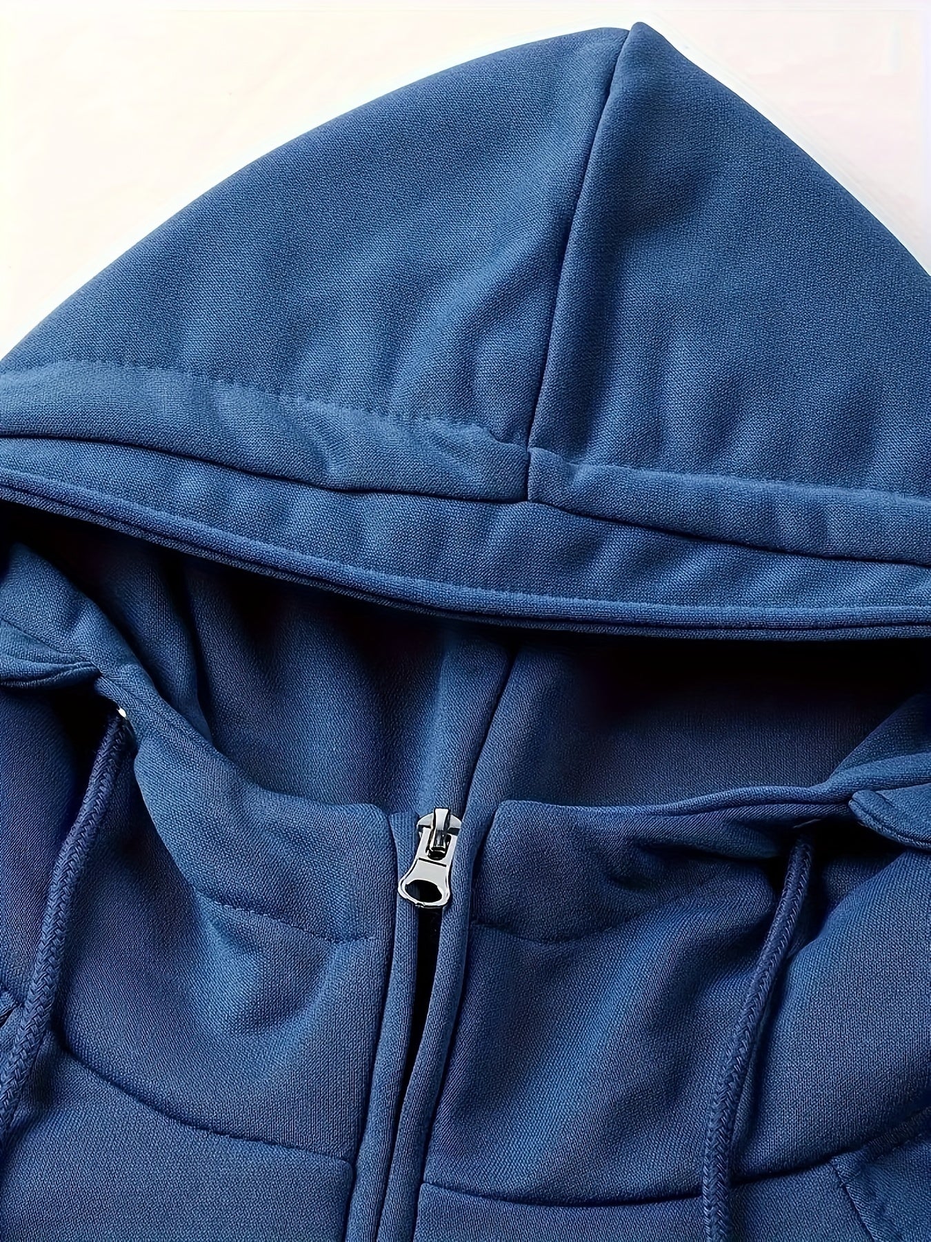 Men's Black Polyester Hoodie - product view 17