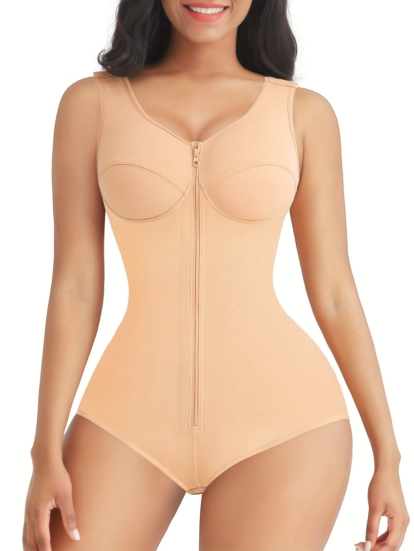 Shapewear Bodysuit For Women Tummy Control Plus Size Full Body Shaper