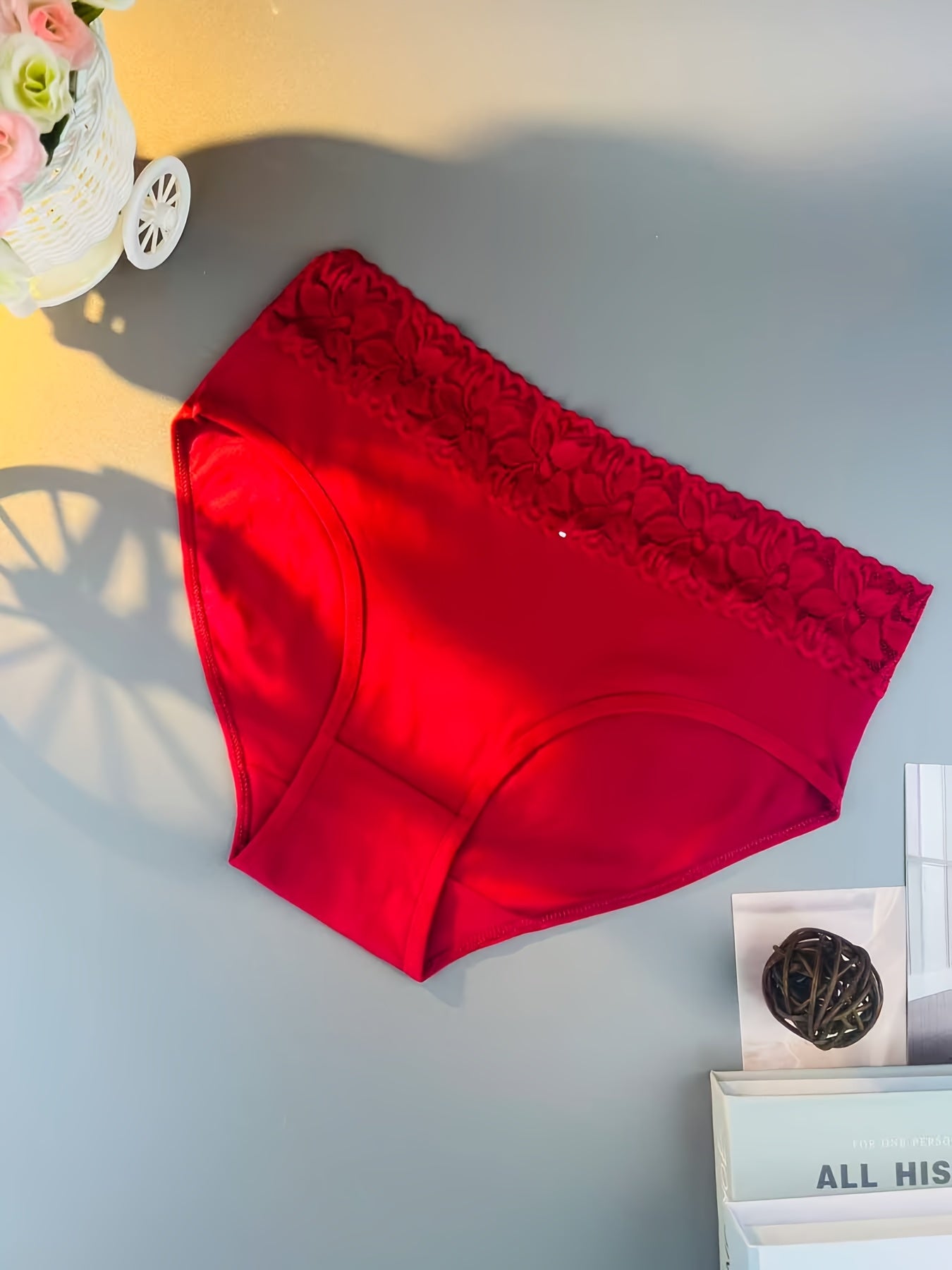 20pcs [Curve Lady Lingerie] Women'S Lace Underwear Full Collection, Solid Color High-Elasticity Full-Coverage Briefs, Hip-Hugging Triangle Panties Lingerie, Breathable For Casual Attire Or Special Occasions (Sexy Versatile)( Colors Random Delivery)