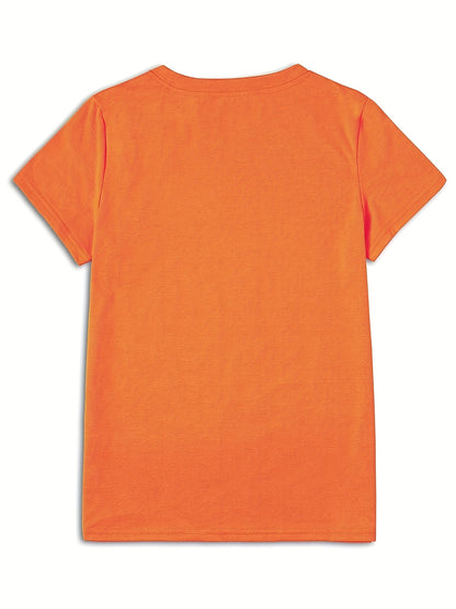 Women's V-neck Short Sleeve Casual Loose Top Base Short Sleeve T-shirt