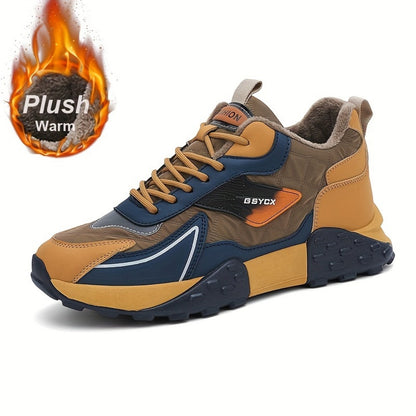 Men's Snow Boots - Non-Slip Sole & Warm Lining