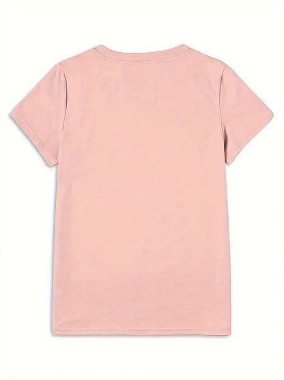 Women'S White Short-Sleeve T-Shirt - Fun Banana Decorative Text, Humorous Theme, Front And Back Printed Designs, 100% Round Neck Regular Fit, Soft And Breathable, Suitable for All Seasons, Perfect for Work And Leisure, Easy to Pair with Anythin