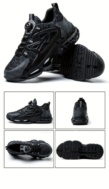 Men's Work & Safety Shoes - Puncture Resistant & Lace-Up Fit