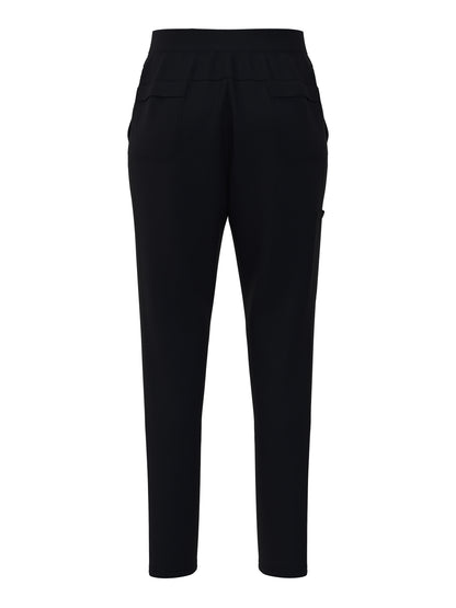 PandaFlex modern neck in Four-Way Stretch Fashion Scrubs Set V-Neck Short Sleeve Scrub Top & Straight Leg Cargo Pants for Nurses with zipper pockets 3372