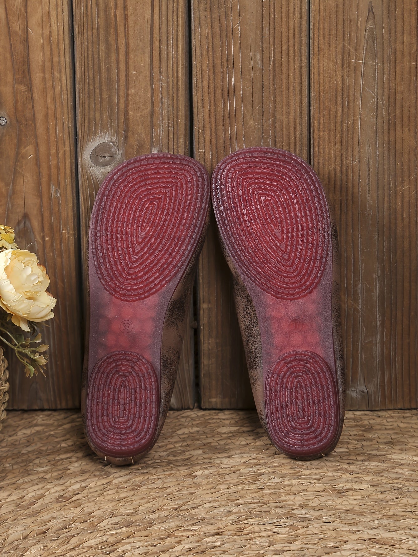 Ladies' Casual Bow Flat Sole Single Shoe with Round Toe, Comfortable And Non Slip, Lightweight Single Shoe Suitable for Work, Leisure And Vacation