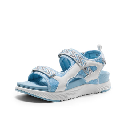 Women's Walking Sandals Arch Support Orthopedic Recovery Hiking Sandals Thick Athletic Cushion Adjustable Strap for Plantar Vacations Holidays Casual Comfortable Shoes