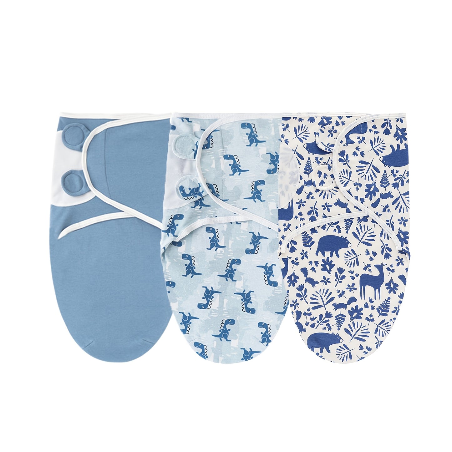 3-pack of Newborn Blankets, Suitable for Male and Female Infants Aged 0-3 Months, with a Womb-like Design, a Great Gift for Newborns.