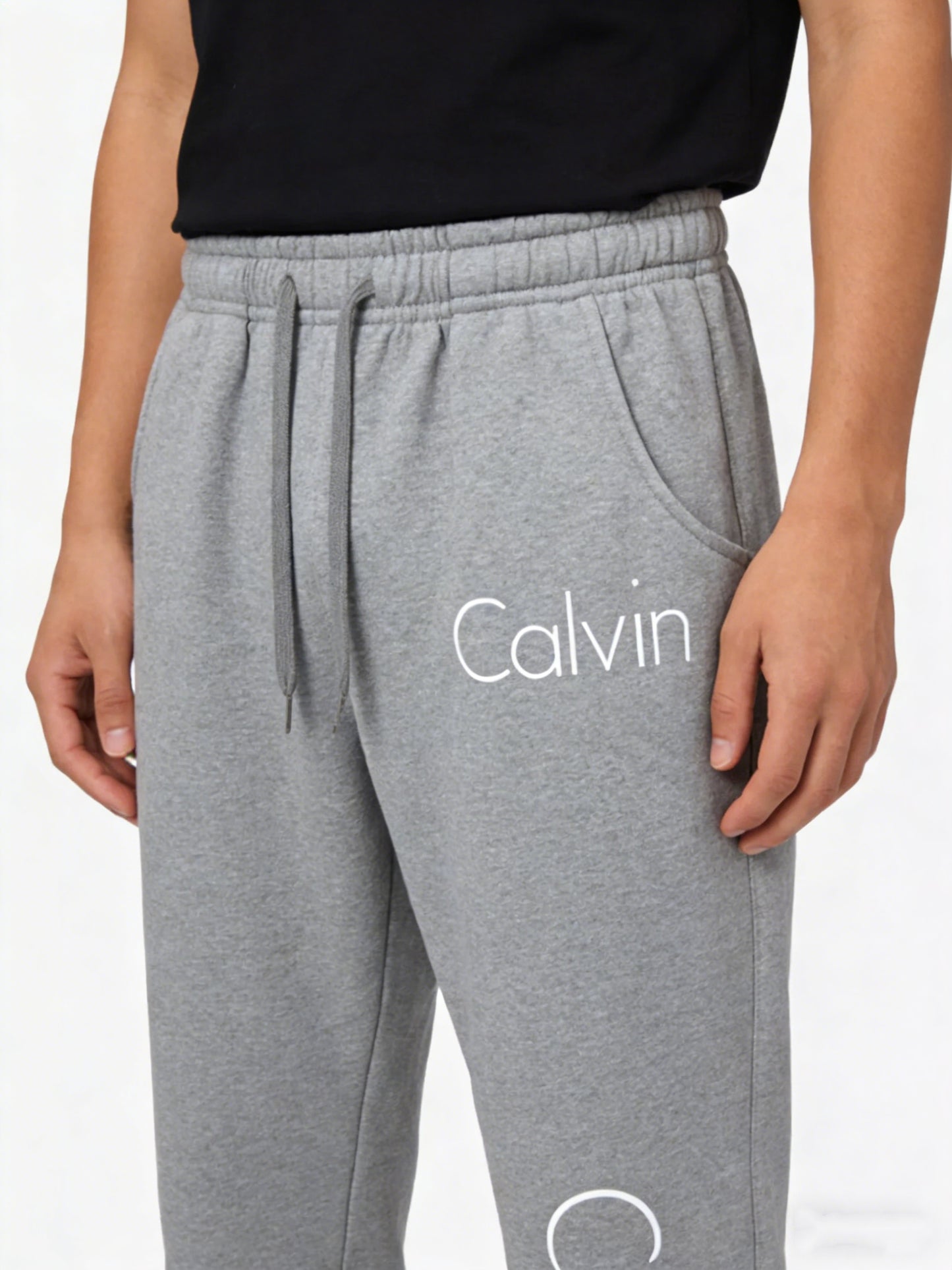 1 Men's Loose-Fit Casual Jogger Pants with Adjustable Elastic Drawstring Waistband, for Gym, Training, and Autumn Casual Wear, Breathable Material, Relaxed Fit, Essential for Sports Enthusiasts, Fitness Pants, Men's Plus Size Running Pants