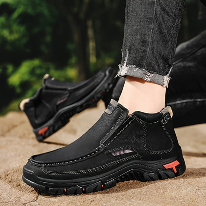 Men's Walking Shoes - Breathable Comfort & Cushioned Support