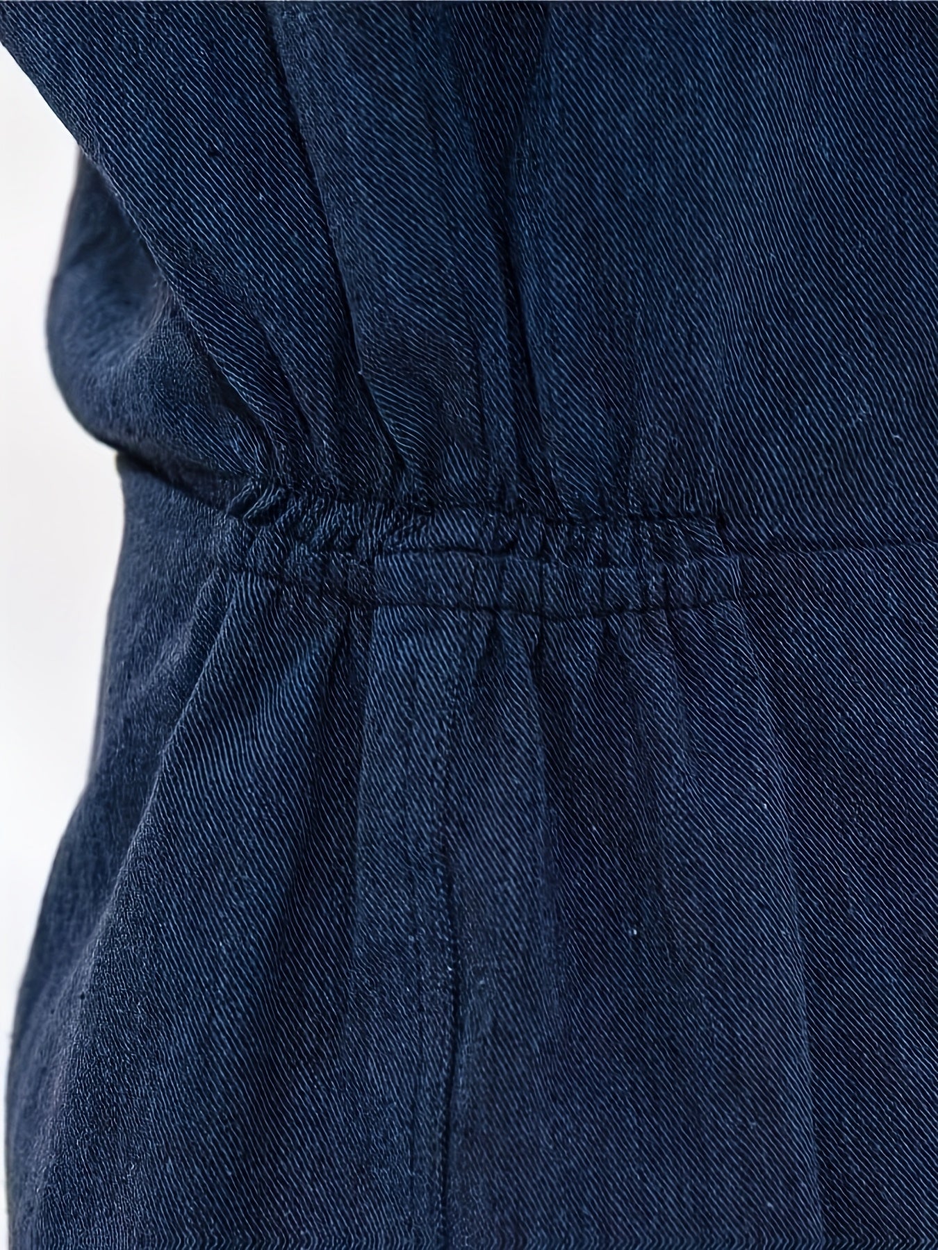Denim Onesie, 1pc Overalls, Suitable for Spring Sports, Wear-resistant,, Easy to Clean, Reduce Sports Abrasions.