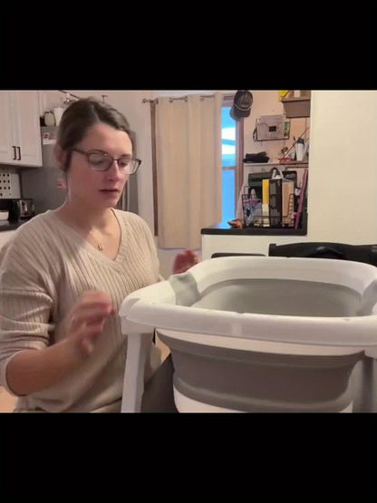 Baby Bathtub - Foldable Non-Slip Travel Soft