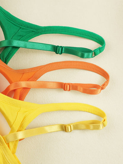 5pcs Non Steel Ring With Built-in Chest Cushion, No No Neeed To Wear Bra, Women'sInner Straps, Tank Top, Strapless Base Underwear