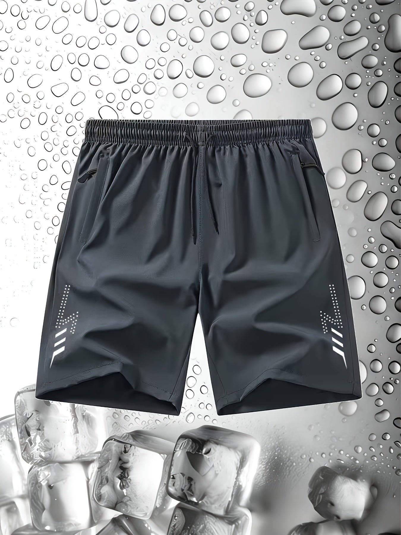 SEt Of 4 Men's Shorts, Casual Quick-Dry Fabric Shorts for Men, Versatile Sports Pants for Summer Activities.