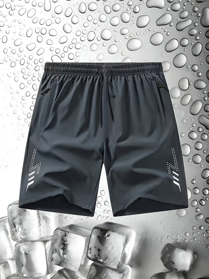 SEt Of 4 Men's Shorts, Casual Quick-Dry Fabric Shorts for Men, Versatile Sports Pants for Summer Activities.