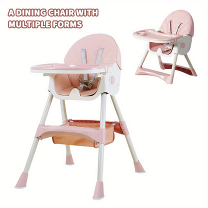 Baby High Chair - Portable Foldable Children Are