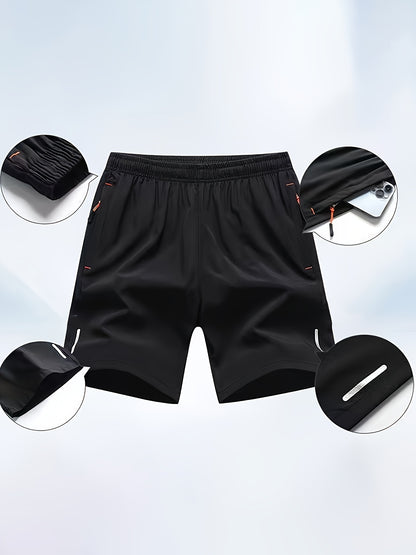 5pcs Men's Activewear Shorts - High-Performance, Budget-Friendly! Breathable, Stretch Fabric for Workouts & Daily Life | Imported From China, Sizes for Every Guy (Up to 220.46LB)