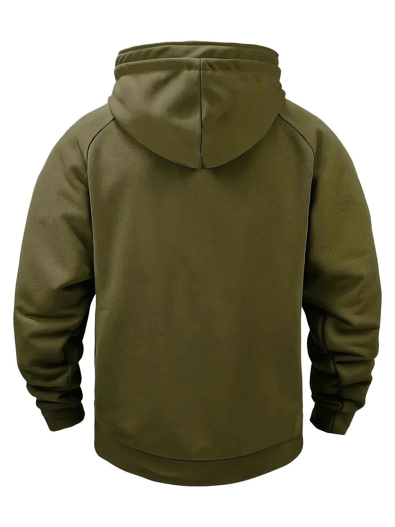 Men's Black Polyester Hoodie - product view 21