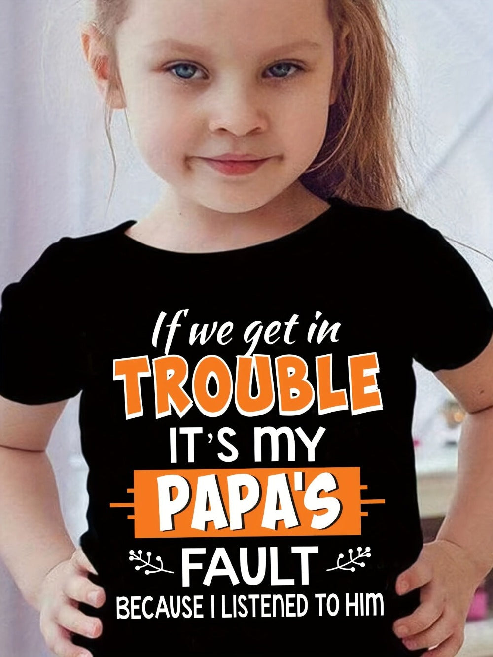 Girls' Casual T-Shirt - Short Sleeve Summer 7381