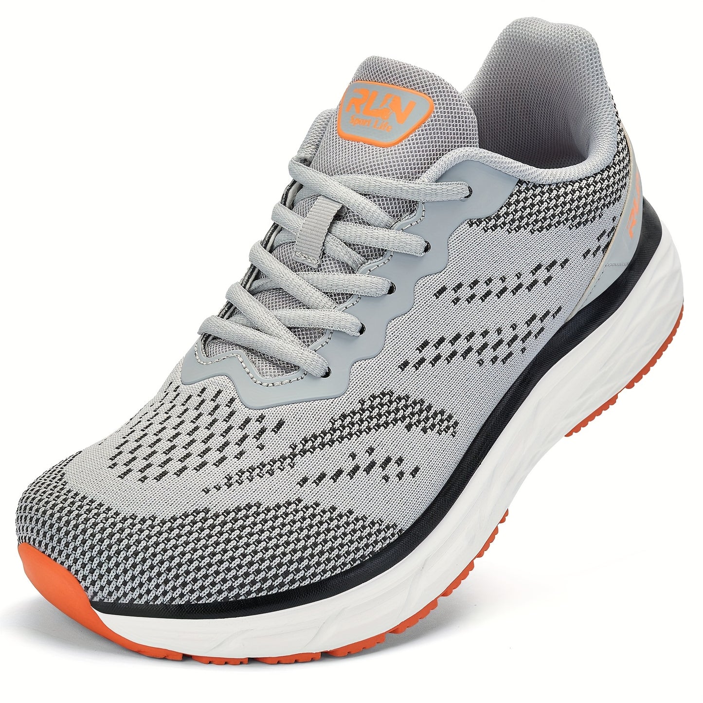 Men's Wide-Width Mesh Sneakers - Memory Foam Cushioned Insole
