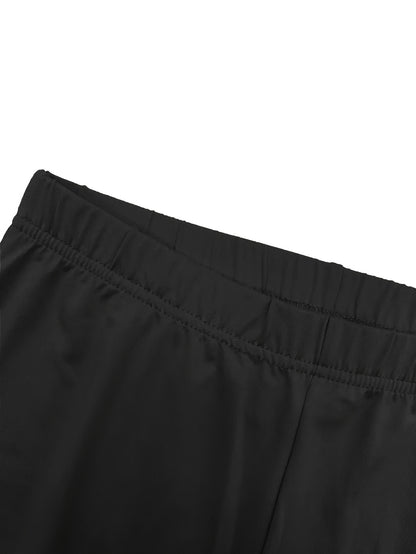 Women's Black Polyester V-Neck Shorts - product view 21