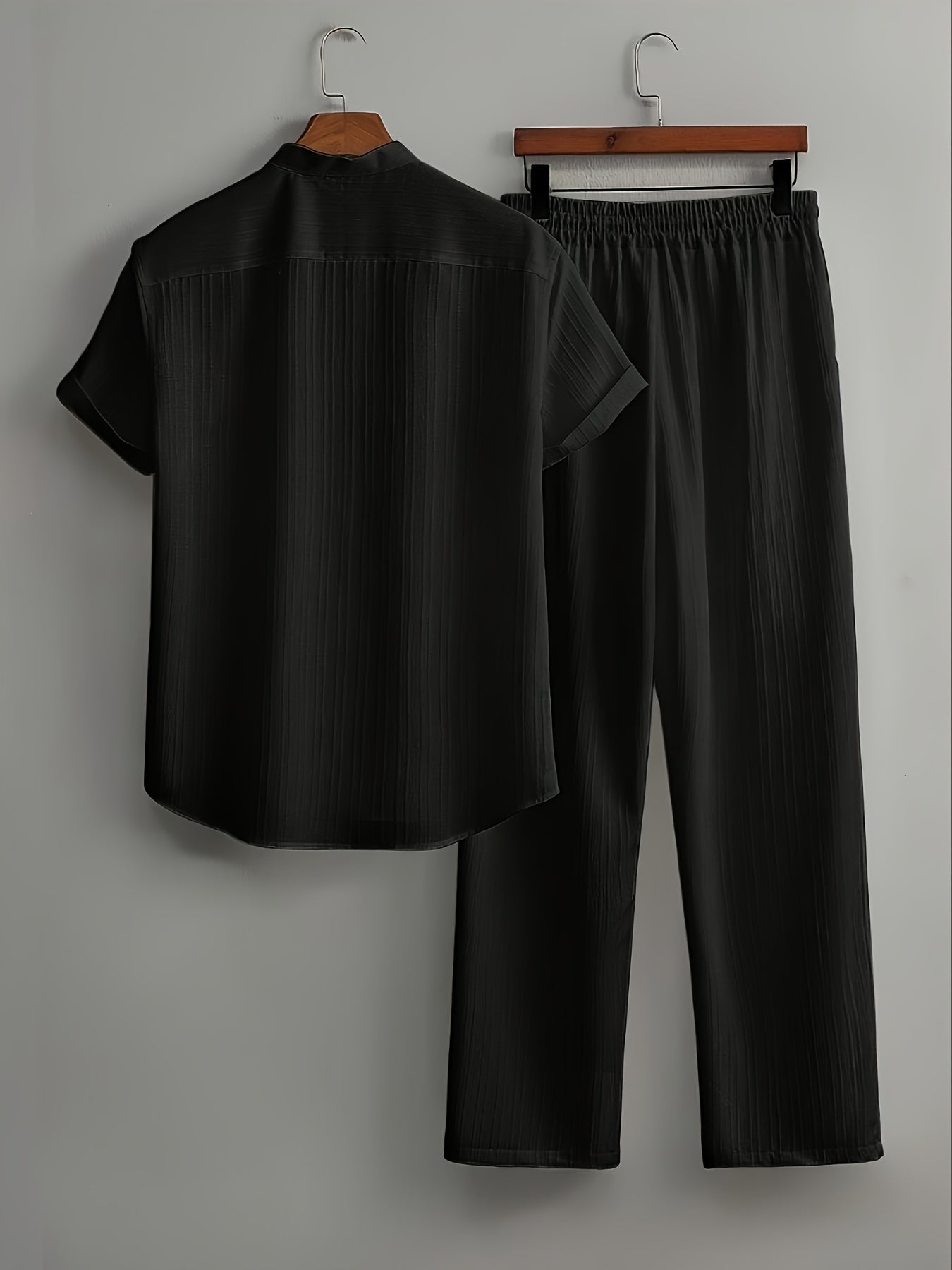 Contemporary Minimalist Black Collection - an Essential for The Style-Aware Gentleman