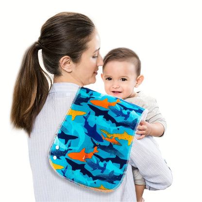 Baby Burp Cloth Set - Soft Absorbent Multipack Style 7637