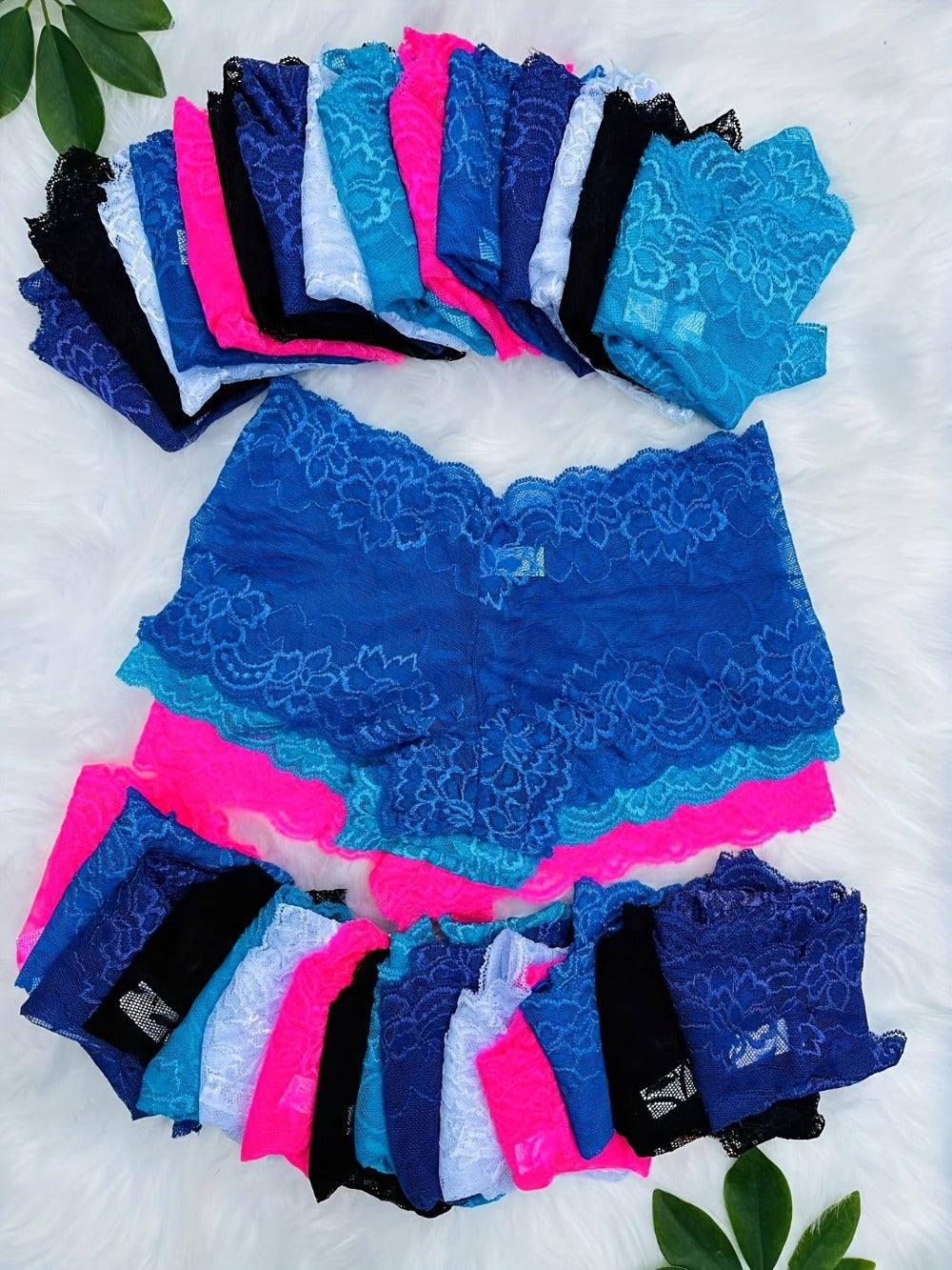 Women's Mid-Rise Seamless Thongs - Embroidered Everyday Comfort